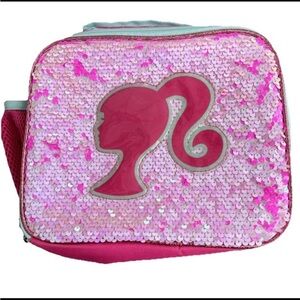 Barbie Lunchbox 2024 Pink and Blue with Sequins